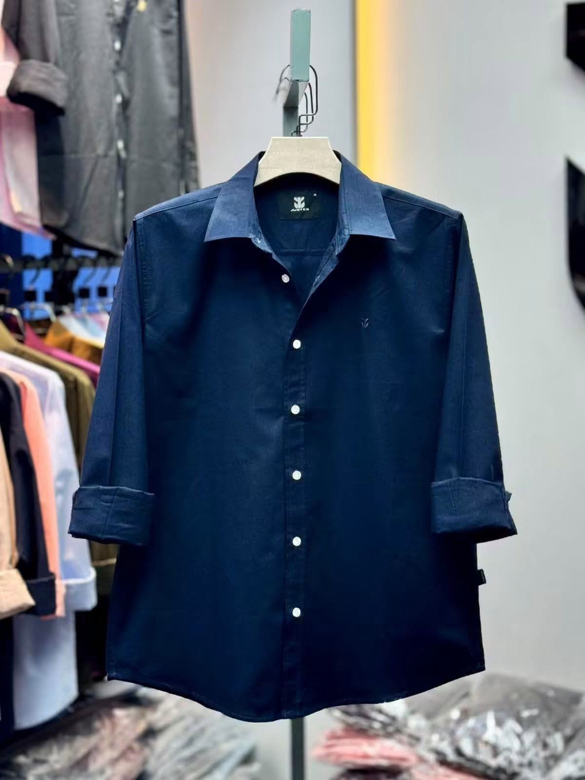 Oxford Cotton Solid Shirt