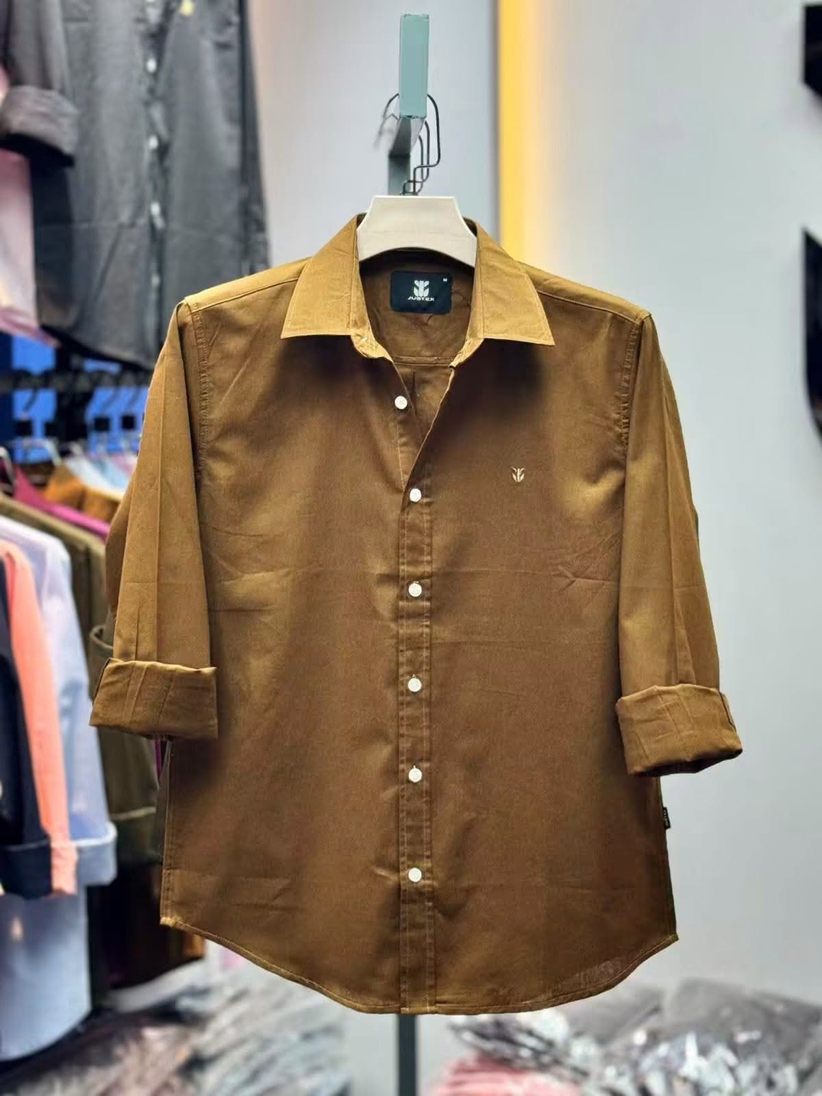 Oxford Cotton Solid Shirt