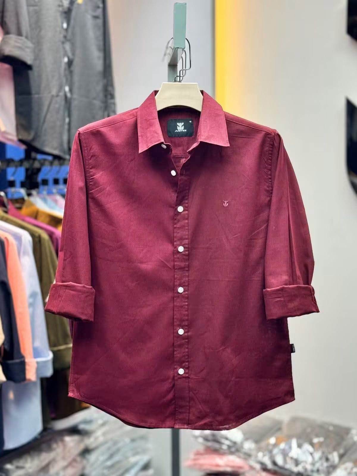 Oxford Cotton Solid Shirt