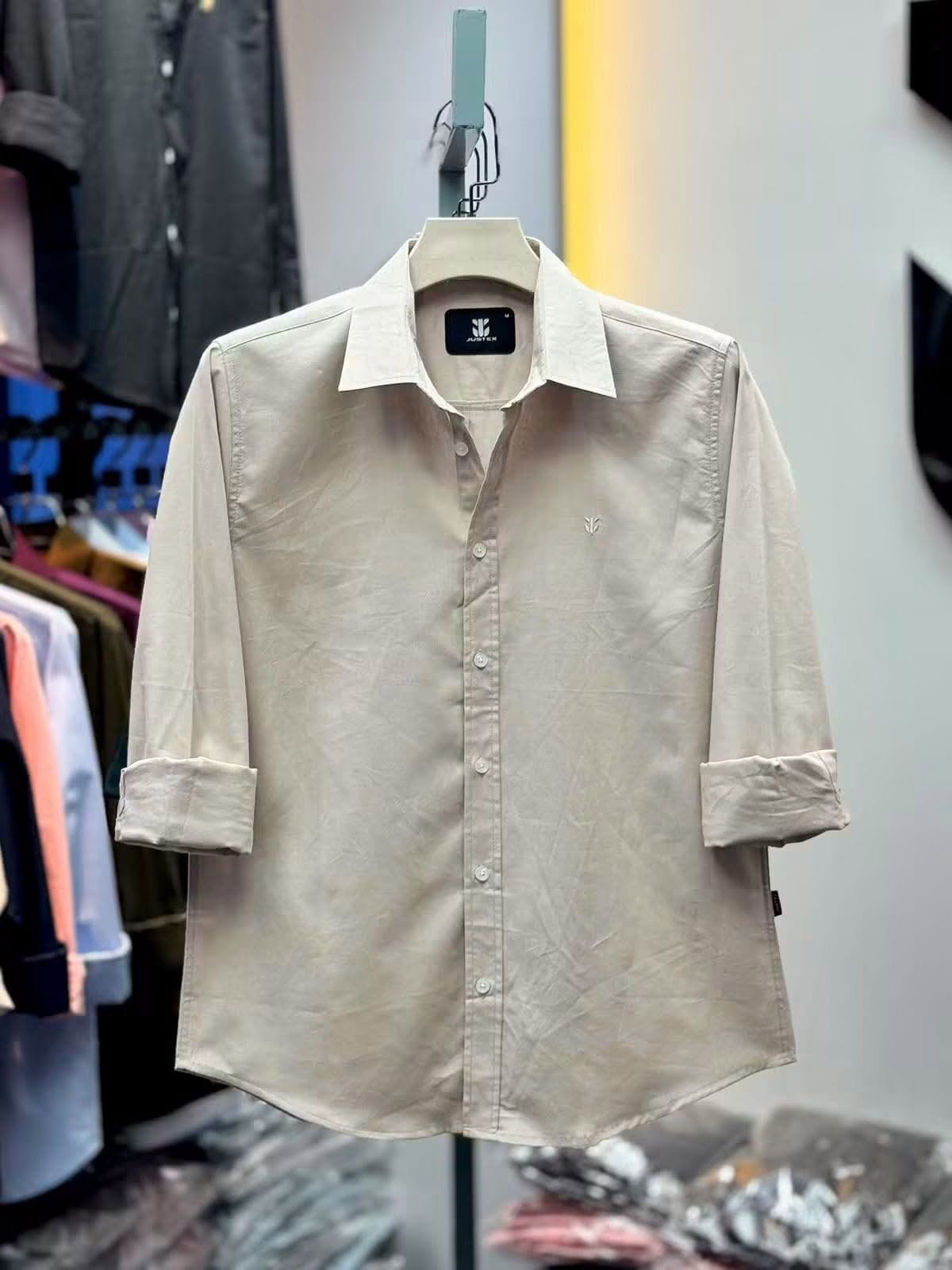 Oxford Cotton Solid Shirt
