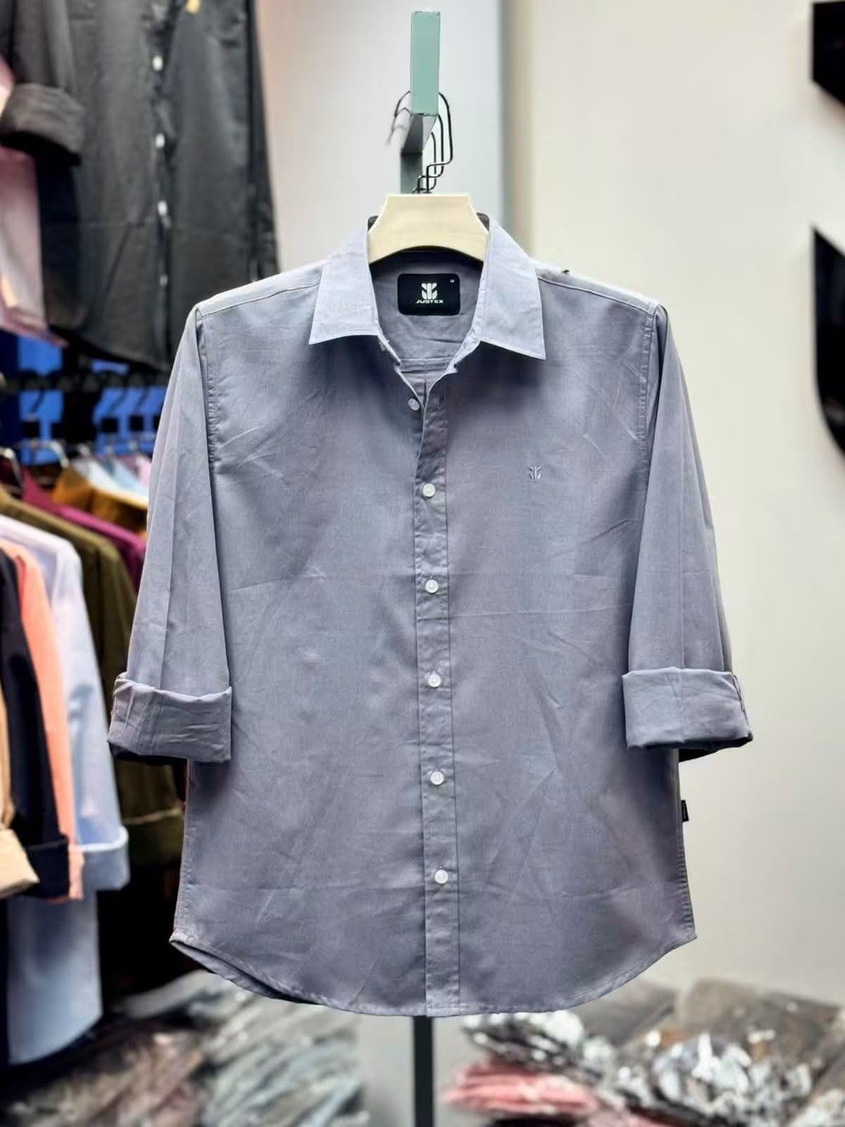 Oxford Cotton Solid Shirt